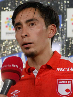 Fabián Sambueza, jugador de Santa Fe