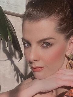 Carolina Cruz, presentadora.