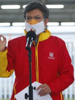 Claudia López, alcaldesa de Bogotá