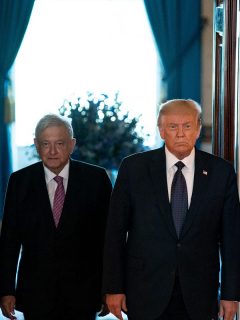 Donald Trump y Andrés Manuel López Obrador