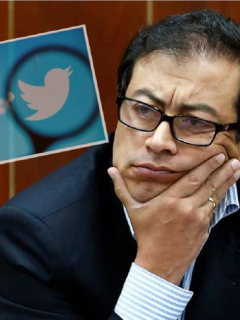 Gustavo Petro dice que lo deprimían los comentarios en Twitter