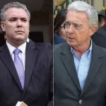 Iván Duque, presidente, y Álvaro Uribe, expresidente y senador.