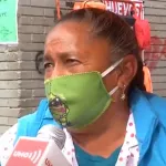 Vendedora ambulante de Bogotá