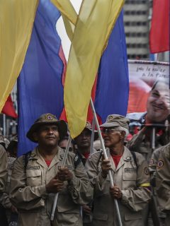 Militares retirados venezolanos