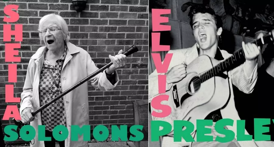 Montaje portada Elvis Presley