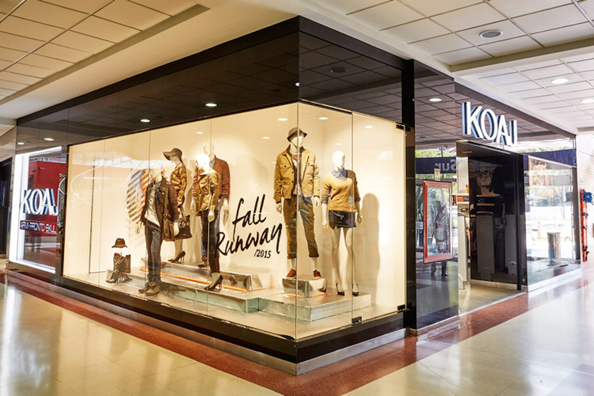 ¿Cuáles son las tiendas Koaj en Barranquilla?