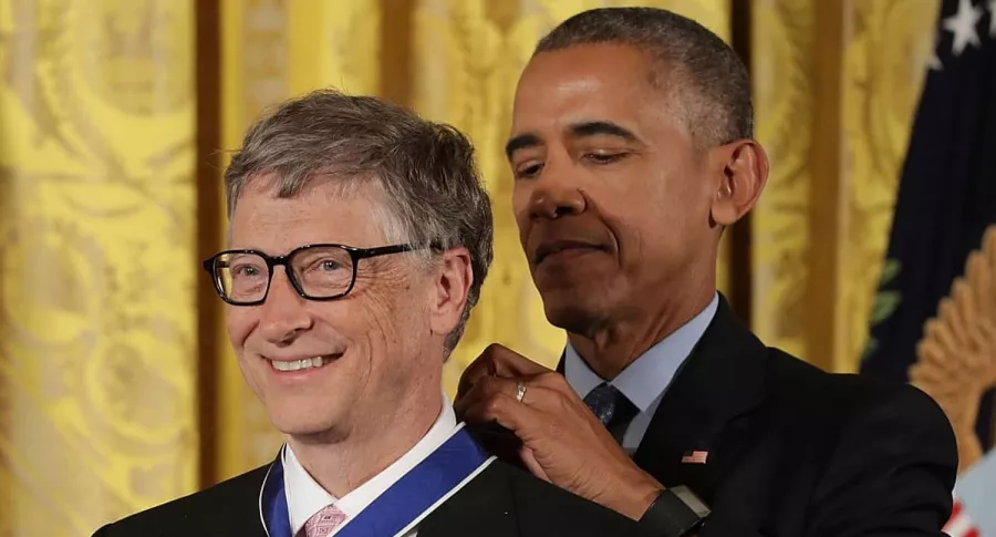 Bill Gates y Barack Obama