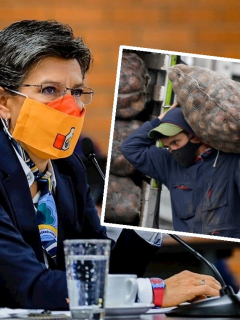 Claudia López dijo que en Corabastos extorsionan campesinos y armó polémica