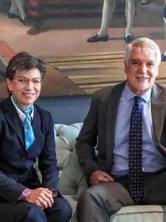 Enrique Peñalosa y Claudia López