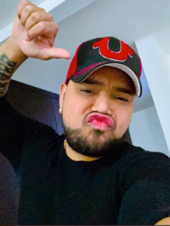 Yader Romero, exvocalista de Kvras, engordó durante la cuarentena.