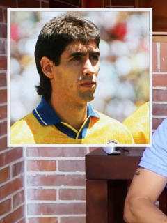 Andrés Escobar, futbolista colombiano asesinado en 1994 / Víctor Hugo Aristizábal, exfutbolista colombiano.