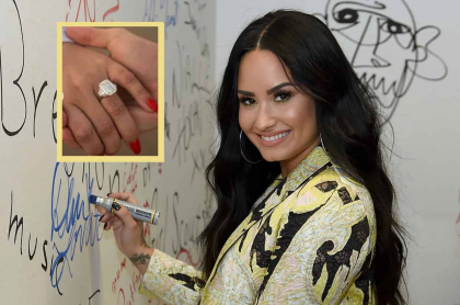 ¡Bling bling! Anillo de compromiso de Demi Lovato costó varios millones de dólares