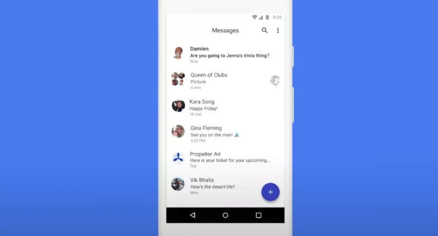 Messages, 'app' de Google