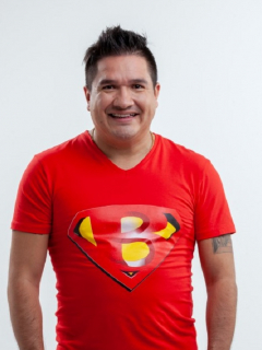 Foto del tatuaje de ‘Boyacomán’ en honor a su fallecido hijo