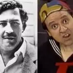 Pablo Escobar y Carlos Villagrán, 'Quico'-Quico