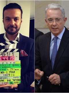 Julián Román y Álvaro Uribe