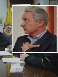 Magistrados de la Corte que llevan el caso Uribe