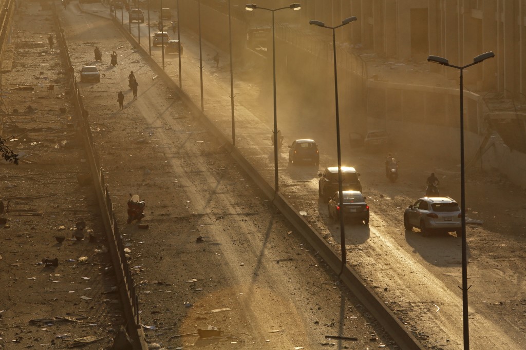 [Fotos] Como un apocalipsis, así quedó Beirut luego de la explosión que dejó decenas de muertos
