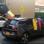 Uribistas protestando en Medellín