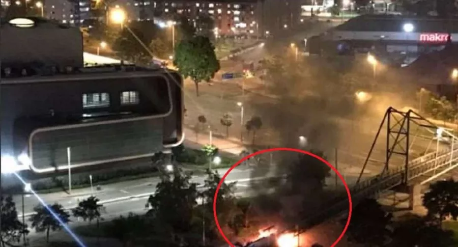 Reportan explosiones en noroccidente de Bogotá