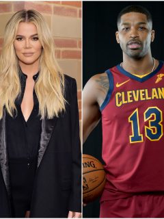Khloé Kardashian y Tristan Thompson