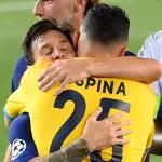 Lionel Messi y David Ospina