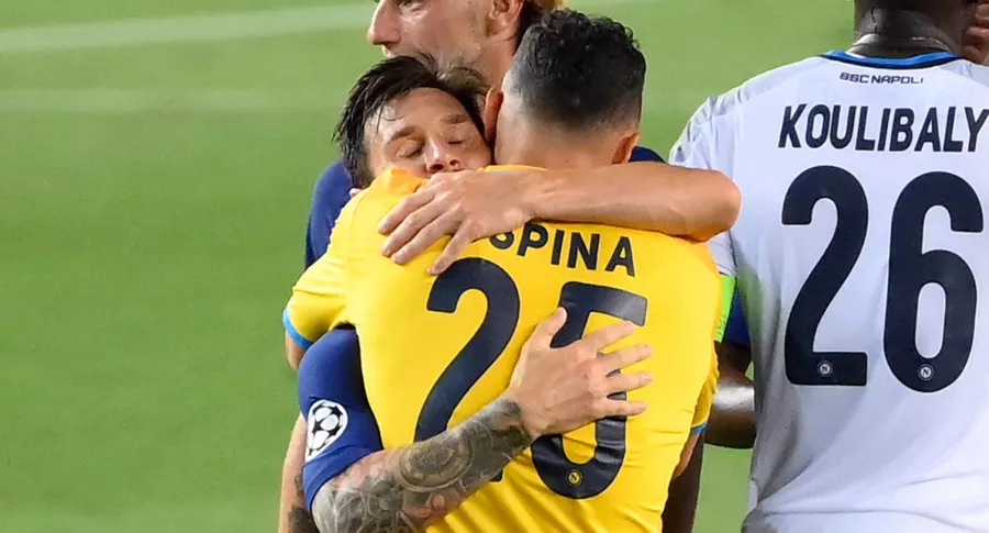 Lionel Messi y David Ospina