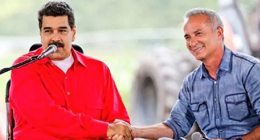 Nicolás Maduro y Freddy Bernal