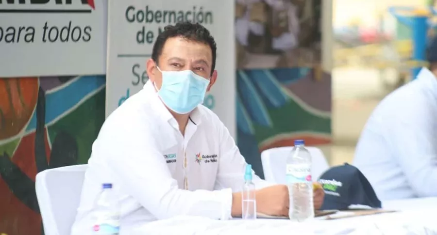 Jhon Rojas,  gobernador de Nariño, tiene coronavirus