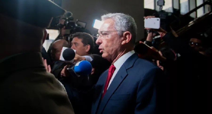 Álvaro Uribe Vélez, ante la Corte Suprema de Justicia