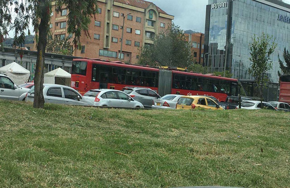  Trancón en Bogotá