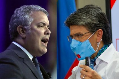 Claudia López se le fue encima (otra vez) a Duque; esta vez por “defender a Uribe”