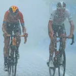 Ciclistas en Tour de Valonia