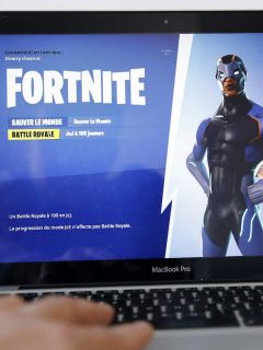 Fortnite en un MacBook Pro