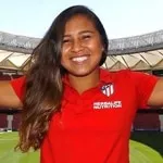 Leicy Santos, jugadora del Atlético contagiada con coronavirus