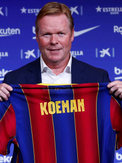 Ronald Koeman, nuevo técnico del Barcelona