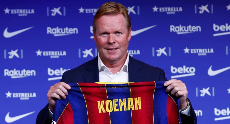 Ronald Koeman, nuevo técnico del Barcelona