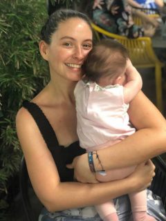 Taliana Vargas y su hija Alicia