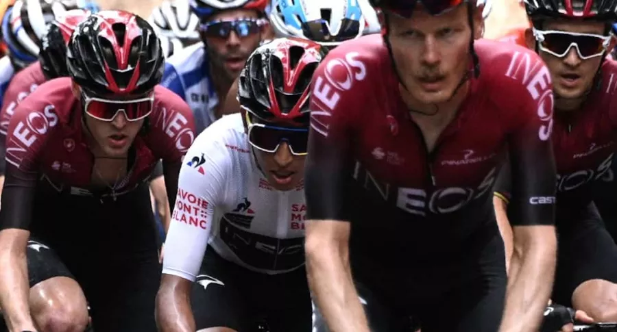 Arropado por sus compañeros, así estará Egan Bernal en el próximo Tour de Francia