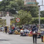 Venezolanos en Colombia intentando regresar a Venezuela