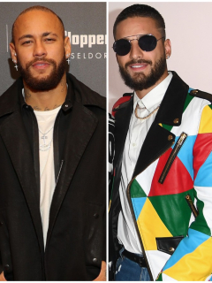 Natalia Barulich / Neymar / Maluma