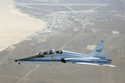 Jet Northrop T-38 Talon de la Nasa