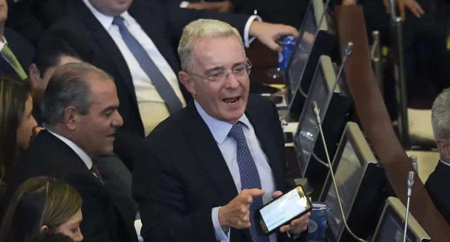 Álvaro Uribe Vélez en el Senado