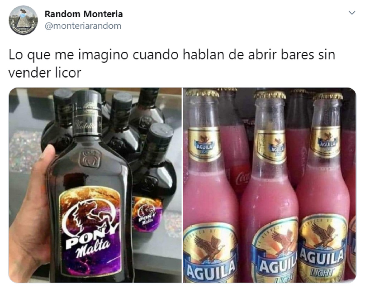 ¡A palo seco! 10 memes que dejó reapertura de bares, pero sin venta de licor en Colombia