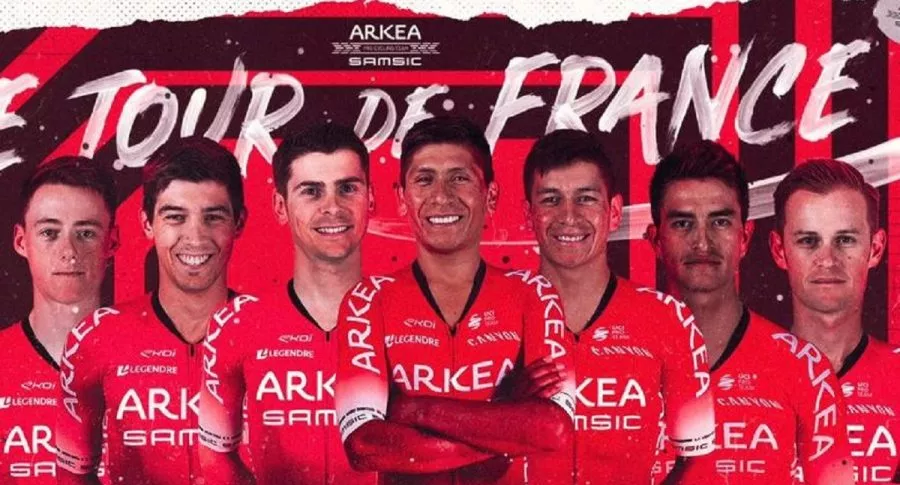 Nómina del equipo Arkea para el Tour de Francia
