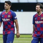 Lionel Messi y Luis Suárez, que sería uno de los jugadores que se iría del Barcelona