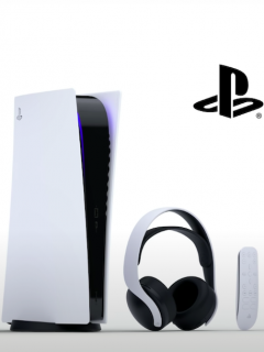 Imagen de PS5 y sus accesorios para ilustrar nota sobre el precio y la fecha de lanzamiento