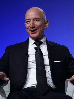 Foto de Jeff Bezos, cuya fortuna alcanzó los 200.000 millones de dólares