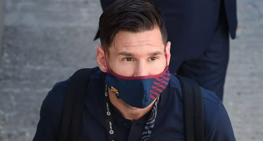Lionel Messi, durante la pandemia de COVID-19
