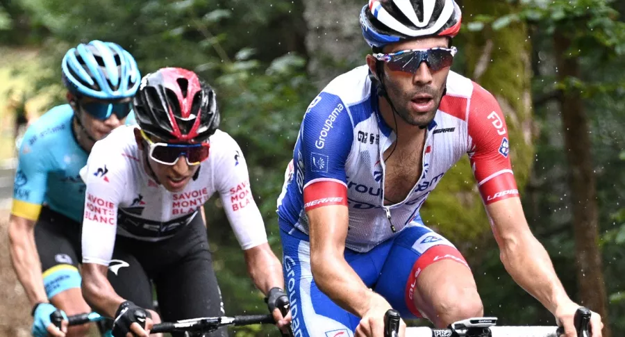 Egan Bernal y Thibaut Pinot, favoritos para el Tour de Francia. Ambos se preprararon en el Dauphiné